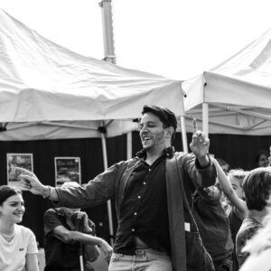 Photo prise lors d'une représentation théâtrale à l'usine Badin à Barentin (76)