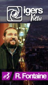 Couverture pour les Instagram présentant l'IgersView (Interview réalisé par IgersRouen) de Rodolfe Fontaine