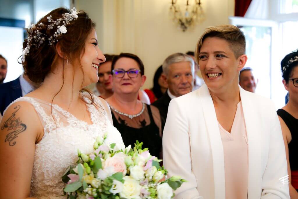 Photo des mariées Mélania et Stephanie