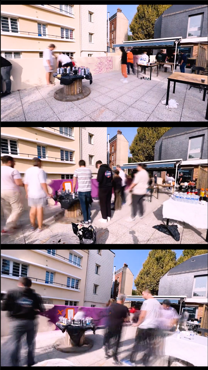 Extrait de la vidéo retraçant une journée d'Ecloz avec les étudiant de la Need For School