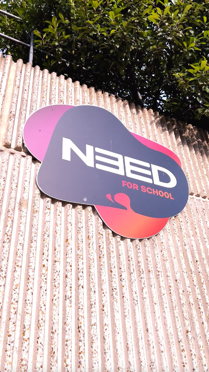 Extrait de la vidéo retraçant une journée d'Ecloz avec les étudiant de la Need For School