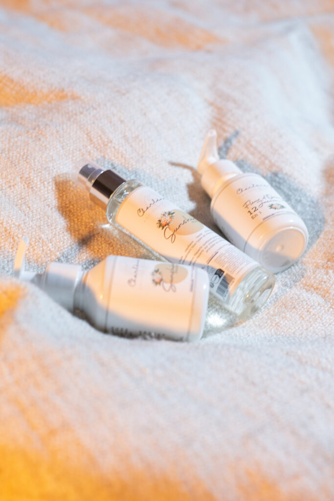 Photo de produits cosmétique pour la coiffeuse Charlène G.
