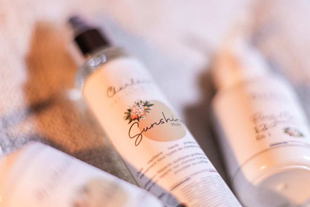 Photo de produits cosmétique pour la coiffeuse Charlène G.