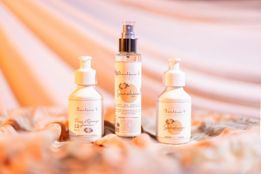 Photo de produits cosmétique pour la coiffeuse Charlène G.