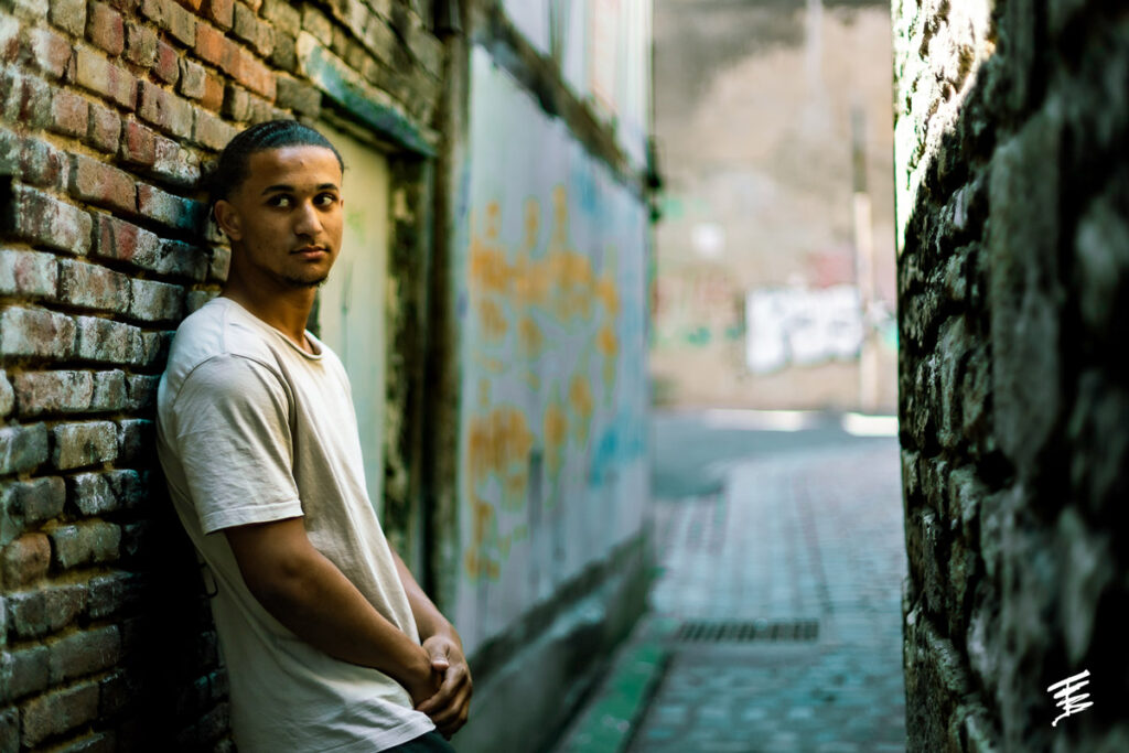 Photo d'un shooting avec Keziah