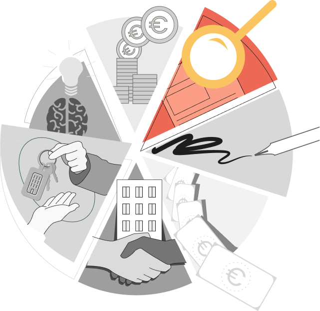 Illustration pour Mon Promoteur Normand représentant "la Recherche"