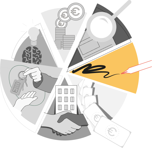 Illustration pour Mon Promoteur Normand représentant "la Signature"