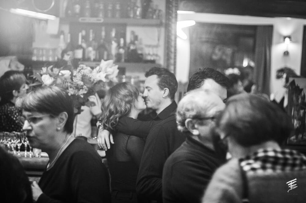 Photo prise lors d'un entrerrement de vie de mariée