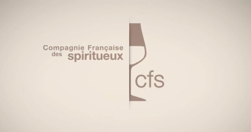 Capture d'écran d'une vidéo présentant la société CFS, Compagnie Française de Spiritueux