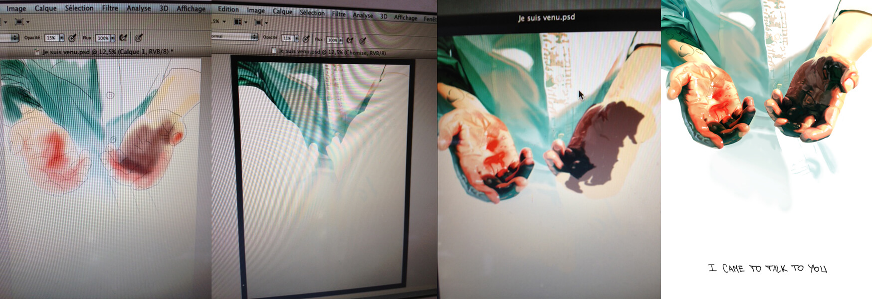 Process de l'llustration digitale "Raison Close"